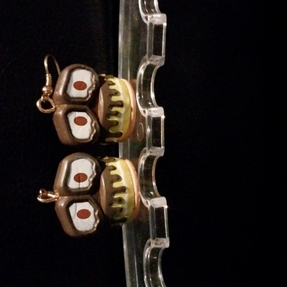 Handcrafted Wall-E earrings